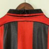Maglia AC Milan 1998/1999 colletto anteriore