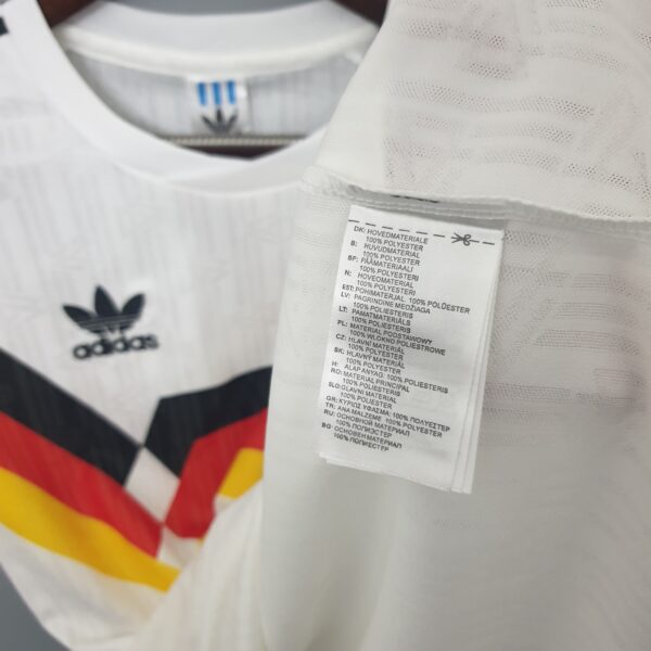 maglia Germania 90 etichetta