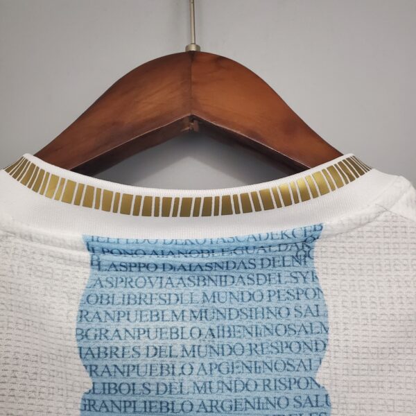 Maglia Argentina 2021 commemorativa collo
