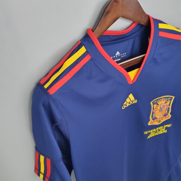 Maglia Spagna blu 2010 petto