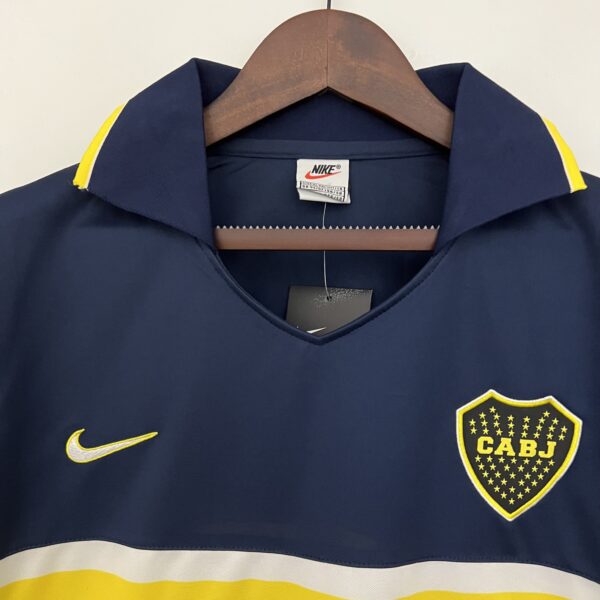 maglia maradona boca 97 collo
