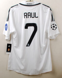 maglia Real Madrid 08 09 dorsale Raul