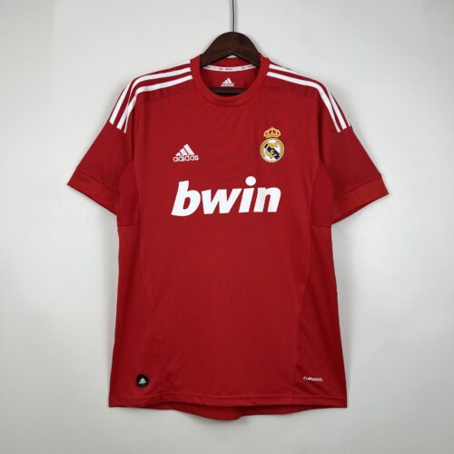 maglia real madrid rossa 11/12