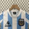 equipacion argentina 1986 niño cuello