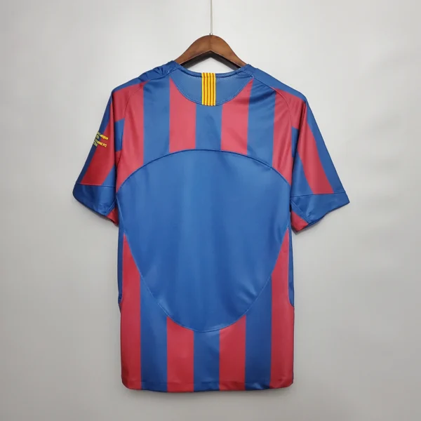 Maglia Barcellona 2006 finale con numero