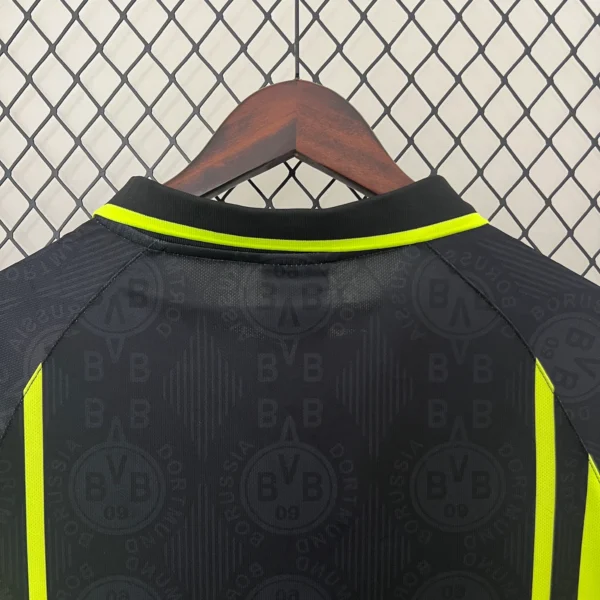 Maglia Borussia Dortmund 1996/97 seconda divisa collo anteriore