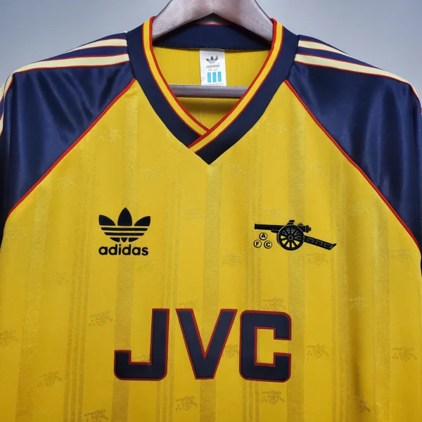 Maglia Retro Arsenal 1988-1989 collo