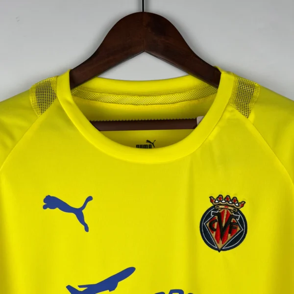 Maglia Villarreal 2005-06 collo