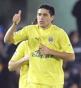 maglia villarreal 2005 06 giocatore riquelme