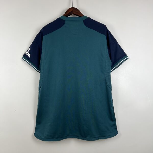 Maglia Arsenal 2023-2024 verde con numero