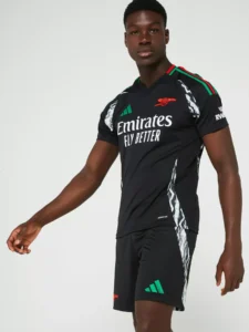 Maglia Arsenal 2024-2025 nera versione giocatore