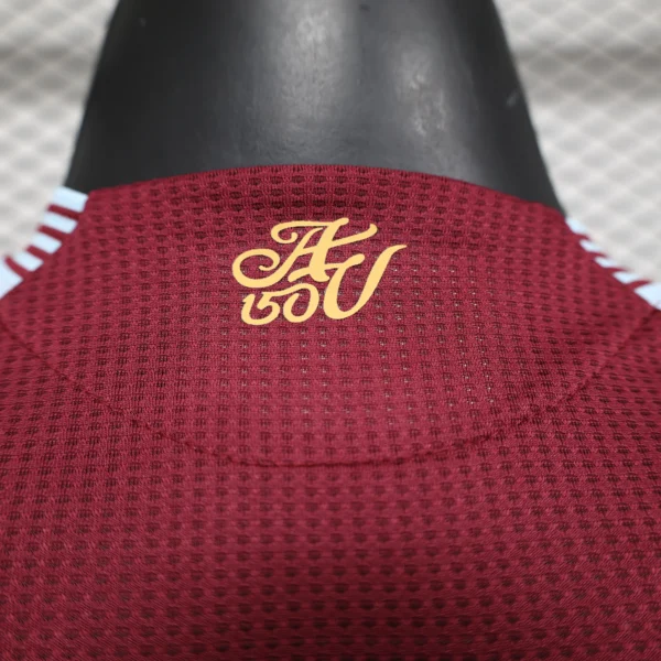 Maglia Aston Villa 2024-2025 prima divisa versione giocatore collo anteriore