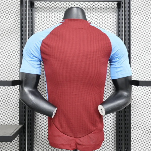 Maglia Aston Villa 2024-2025 prima divisa versione giocatore con numero