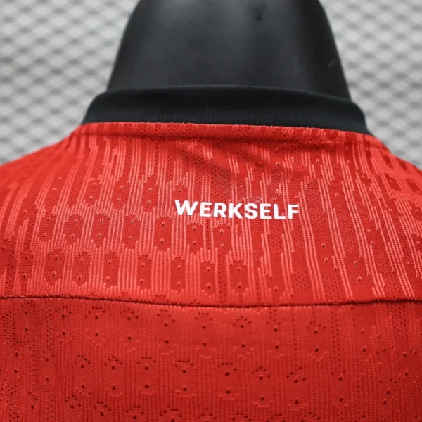 Maglia Bayer Leverkusen Grimaldo 2024-2025 collo