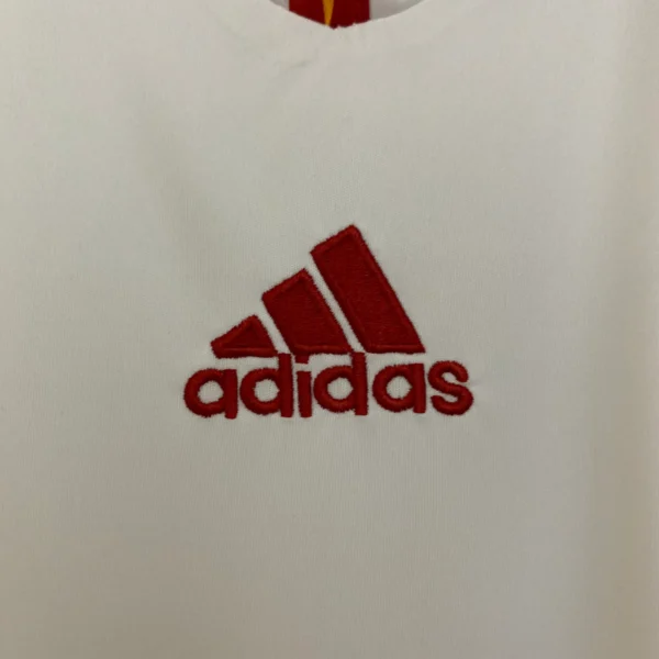 Maglia Spagna 2011 bianca logo