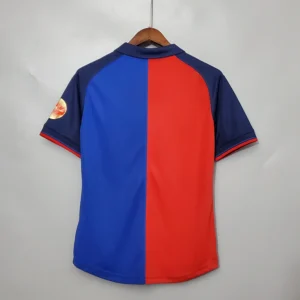 Maglia FC Barcelona 100 Anniversario 1999-2000 con numero