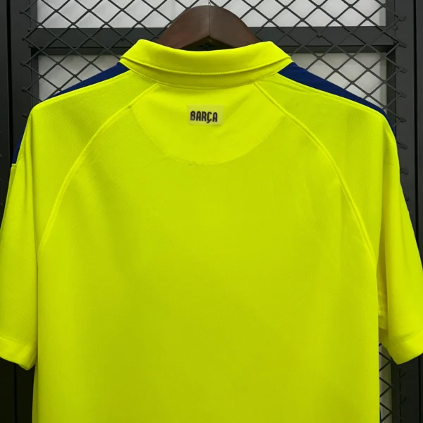 Maglia FC Barcelona 2014-2015 gialla collo