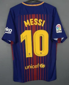 Maglia FC Barcelona 2017-2018 Messi dorsale messi