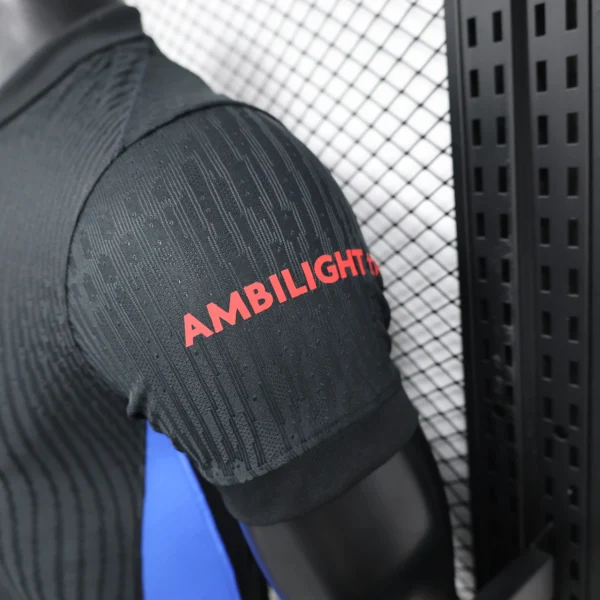 Maglia FC Barcelona Coldplay 2024-2025 nero spalla