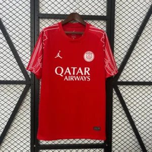 maglia psg rossa 2024-2025