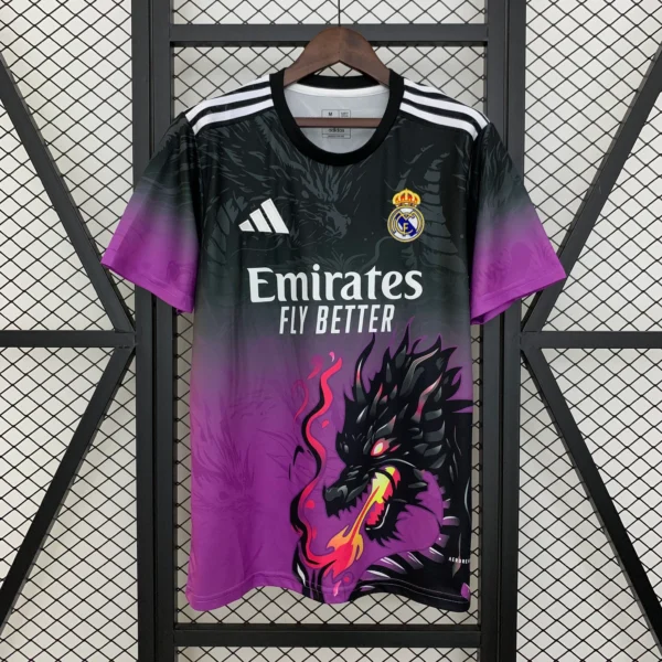 maglia real madrid drago 2025
