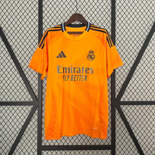 maglia real madrid arancione 2024