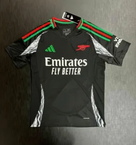 Maglia Arsenal 2024-2025 nera post