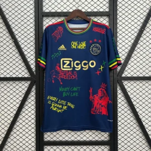 Nuova maglia Ajax 2025-2026 Bob Marley blu