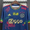 Nuova maglia Ajax 2025-2026 Bob Marley blu petto