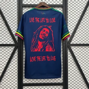 Nuova maglia Ajax 2025-2026 Bob Marley blu dorso