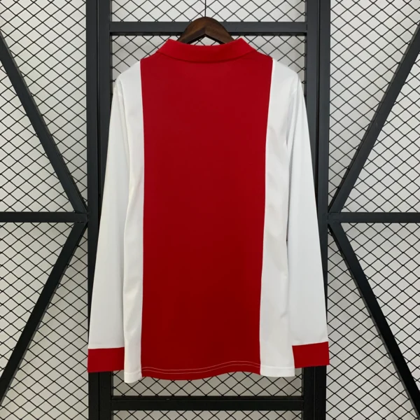 nuova maglia ajax 2025-2026 rossa dorso