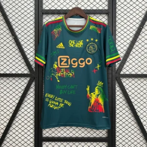 Nuova maglia Ajax 2025-2026 Bob Marley verde