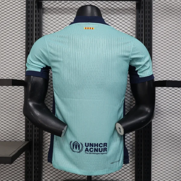 Nuova maglia FC Barcelona 2025-2026 celeste con numero