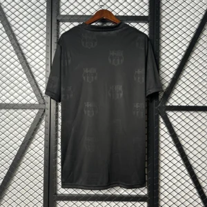 Nuova maglia FC Barcelona 2025-2026 nera con numero