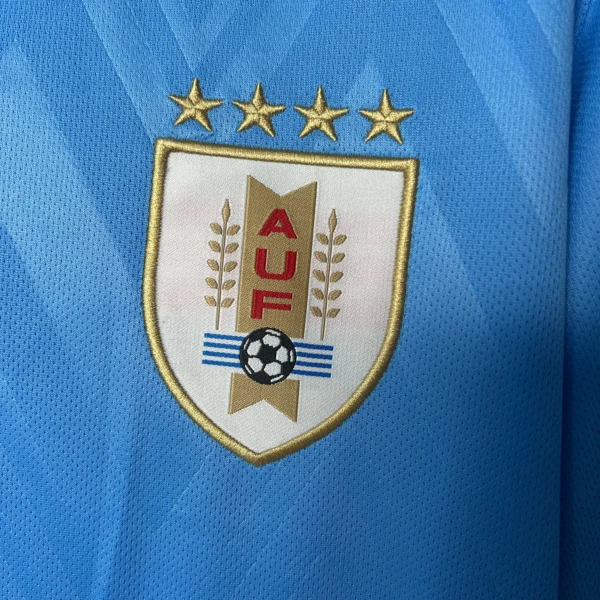 Nuova maglia Uruguay mondiale 2026 celeste stemma