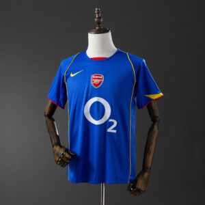 Maglia Retro Arsenal 2004-2005 blu