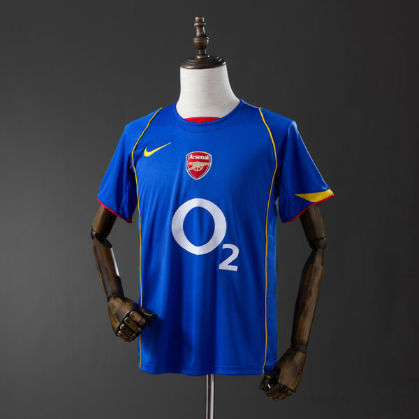 Maglia Retro Arsenal 2004-2005 blu