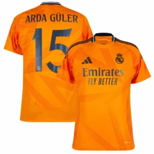 maglia real madrid arancione 2024 arda guler