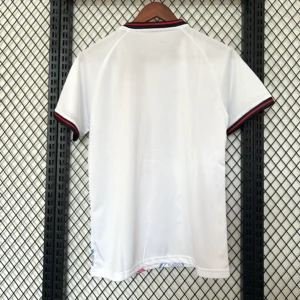 Maglia bianca FC Barcelona 2025-2026 con numero