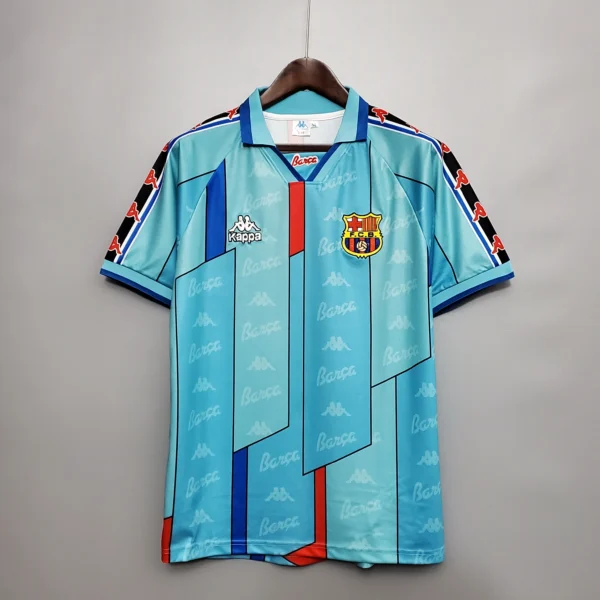 Maglia FC Barcelona 1996-1997 celeste