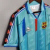 Maglia FC Barcelona 1996-1997 celeste spalla