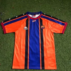Maglia FC Barcelona 1997-1998 arancione