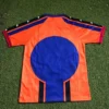 Maglia FC Barcelona 1997-1998 arancione con numero