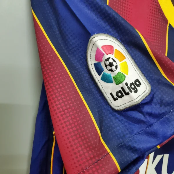 Maglia FC Barcelona 2020-2021 Messi manica 1