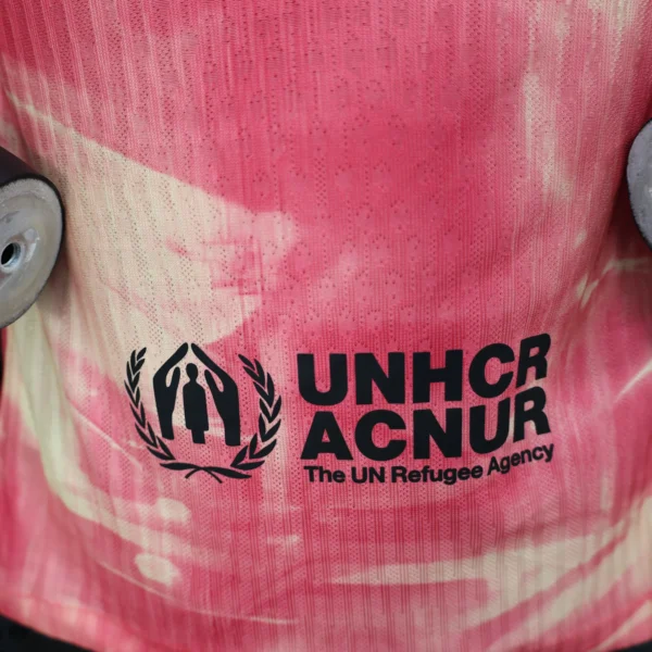 Camiseta FC Barcelona 2024-2025 Rosado atras