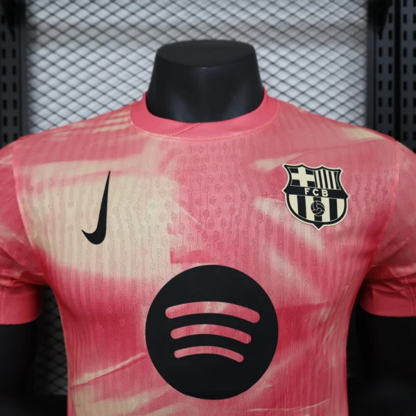 Maglia FC Barcelona 2024-2025 rosa petto