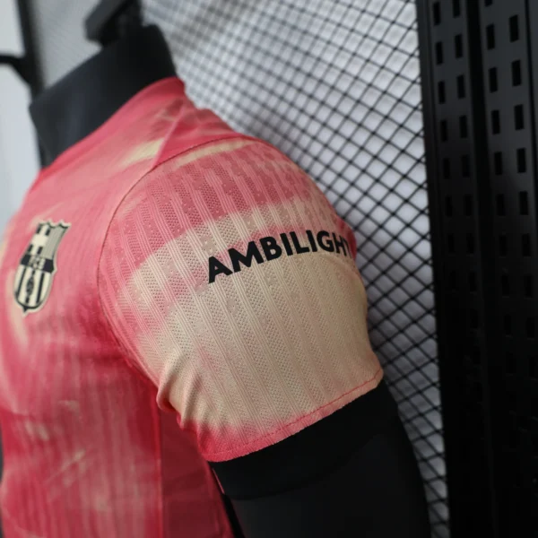 Maglia FC Barcelona 2024-2025 rosa spalla