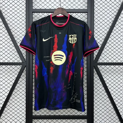 Maglia FC Barcelona 2025-2026 nero Raggi X