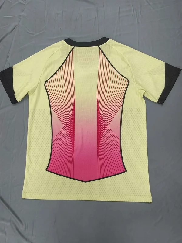 Maglia FC Barcelona 2025-2026 giallo con numero