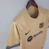 Maglia FC Barcelona Oro 2022-2023 spalla